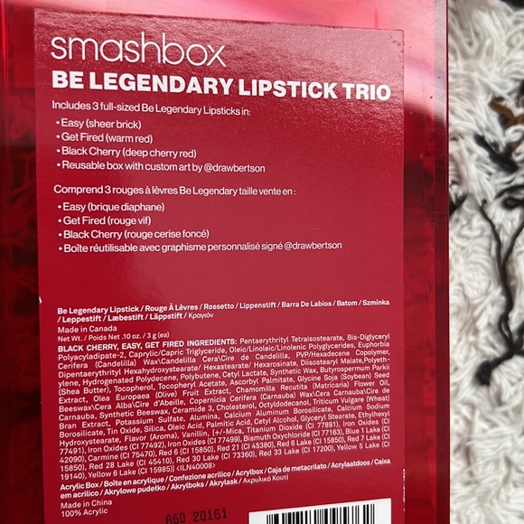 Brand new Smashbox lipstick set - Picture 3 of 3